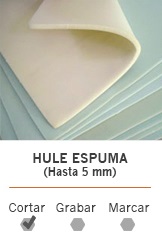 hule espuma